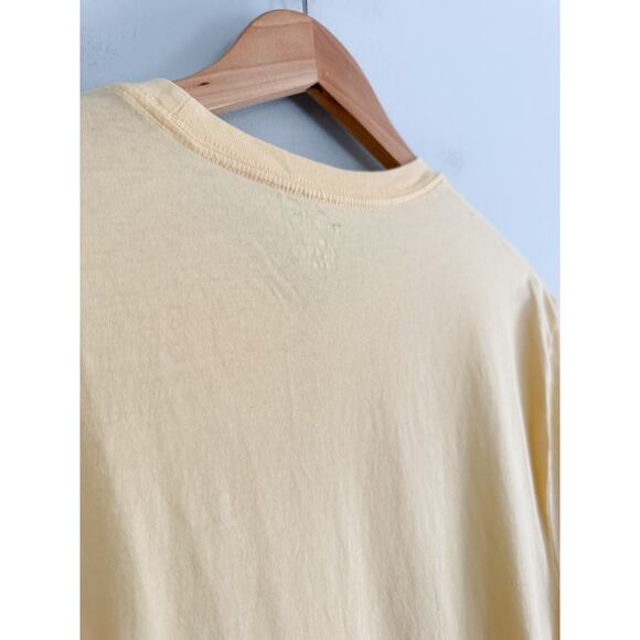 J.Crew Factory | NWOT Cotton washed jersey tee in Yellow | Sz XL - Picture 7 of 7